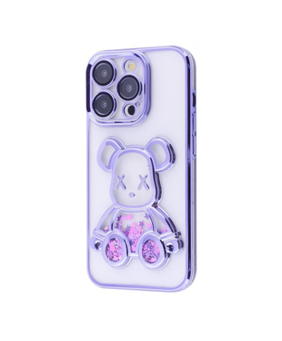 Чохол Shining Bear Case iPhone 15 Pro Dark purple