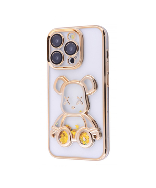 Чохол Shining Bear Case iPhone 15 Pro Gold
