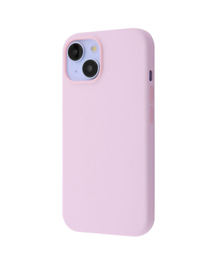 Чохол Proove Silicone Case with Magnetic Ring iPhone 15 Light pink