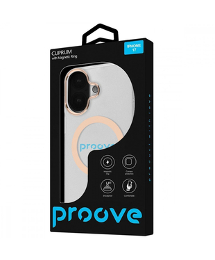 Чохол Proove Cuprum Case with Magnetic Ring iPhone 17 White