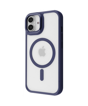 Чохол Proove Clear Essence Case with Magnetic Ring iPhone 16 Midnight blue