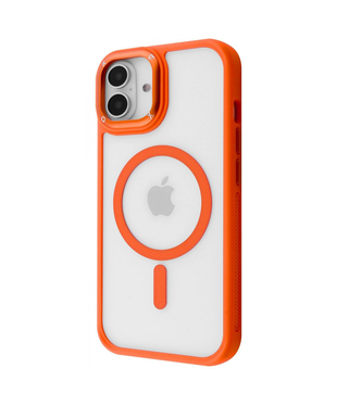 Чохол Proove Clear Essence Case with Magnetic Ring iPhone 16 Orange