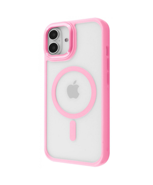 Чохол Proove Clear Essence Case with Magnetic Ring iPhone 16 Pink sand