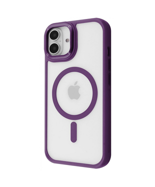 Чохол Proove Clear Essence Case with Magnetic Ring iPhone 16 Deep purple