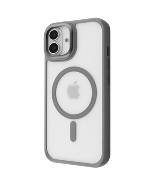 Чохол Proove Clear Essence Case with Magnetic Ring iPhone 17 Gray