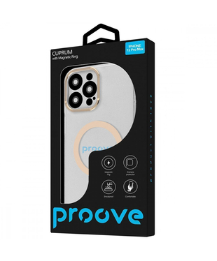 Чохол Proove Cuprum Case with Magnetic Ring iPhone 12 Pro Max White
