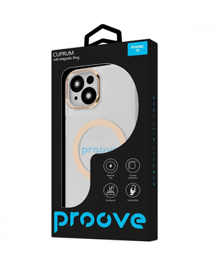 Чохол Proove Cuprum Case with Magnetic Ring iPhone 15 Pink