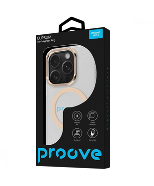 Чохол Proove Cuprum Case with Magnetic Ring iPhone 16 Pro Pink
