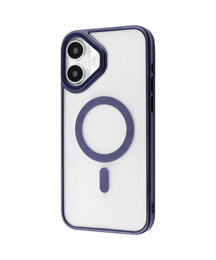 Чохол Proove Blur Case with Magnetic Ring iPhone 16 Plus Midnight blue