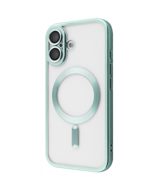 Чохол Metal Matte Case with Magnetic Ring iPhone 17 Teal