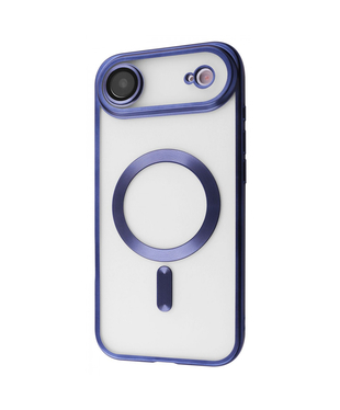 Чохол Metal Matte Case with Magnetic Ring iPhone 17 Air Midnight blue