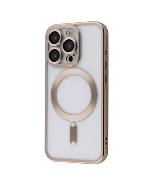 Чохол Metal Matte Case with Magnetic Ring iPhone 16 Pro Max Natural titanium