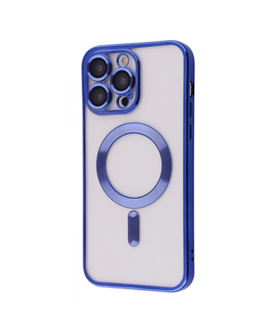 Чохол Metal Matte Case with Magnetic Ring iPhone 14 Pro Max Midnight blue
