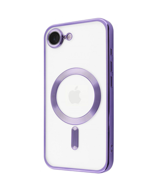 Чохол Metal Matte Case with Magnetic Ring iPhone 16e Light purple