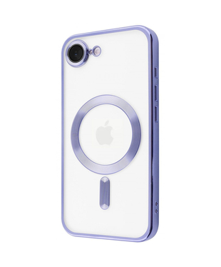 Чохол Metal Matte Case with Magnetic Ring iPhone 16e Sierra blue