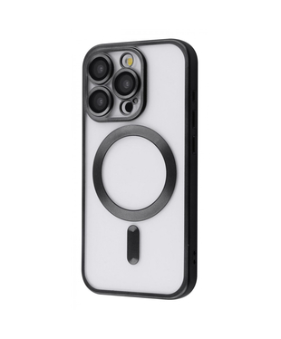 Чохол Metal Matte Case with Magnetic Ring iPhone 15 Pro Max Black