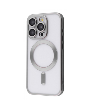 Чохол Metal Matte Case with Magnetic Ring iPhone 15 Pro Max Natural titanium