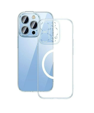 Чехол Baseus Crystal Magnetic iPhone 14 Plus (transparent)