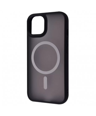 Чехол Wave Matte Colorful Case MagSafe iPhone 14 Black