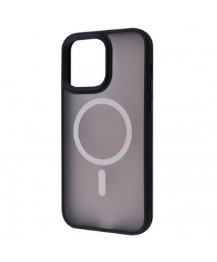 Чехол Wave Matte Colorful Case MagSafe iPhone 14 Pro Black