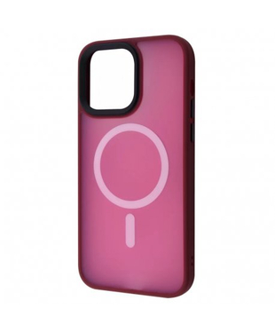 Чехол Wave Matte Colorful Case MagSafe iPhone 14 Pro Red