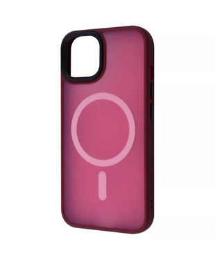 Чехол Wave Matte Colorful Case MagSafe iPhone 14 Red