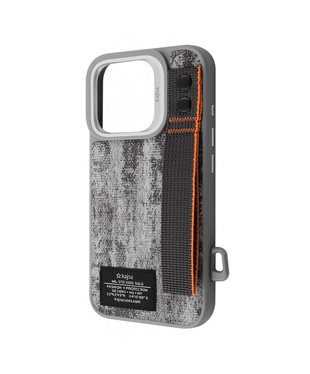 Чохол Kajsa Outdoor Collection Tie Dye with Magnetic Ring iPhone 16 Pro Max Gray