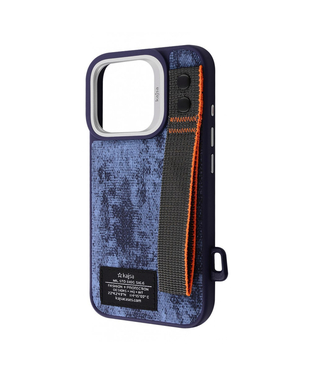 Чохол Kajsa Outdoor Collection Tie Dye with Magnetic Ring iPhone 16 Pro Max Blue