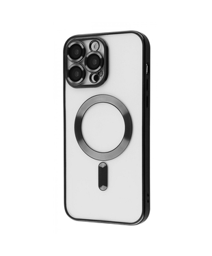Чохол Metal Matte Case with Magnetic Ring iPhone 13 Pro Black