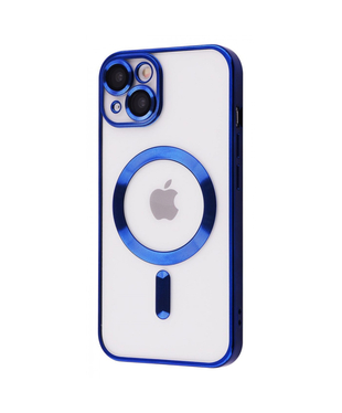 Чохол Metal Matte Case with Magnetic Ring iPhone 14 Midnight blue