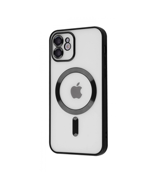 Чохол Metal Matte Case with Magnetic Ring iPhone 14 Pro Black