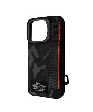 Чохол Kajsa Outdoor Collection with Magnetic Ring iPhone 16 Pro Black