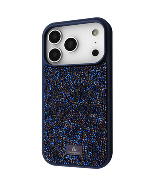 Чохол Bling World Rock Diamond (TPU) iPhone 17 Pro Blue