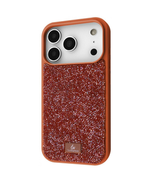 Чохол Bling World Rock Diamond (TPU) iPhone 17 Pro Orange