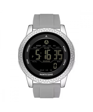 Цифровий Годинник NORTH EDGE Apollo Silver