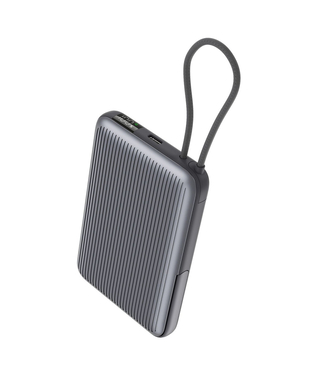 Портативна батарея PowerBank Proove Moon Rock 2 in 1 22.5W 10000mAh Gray