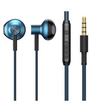 Навушники Baseus Encok H19 Wired Blue