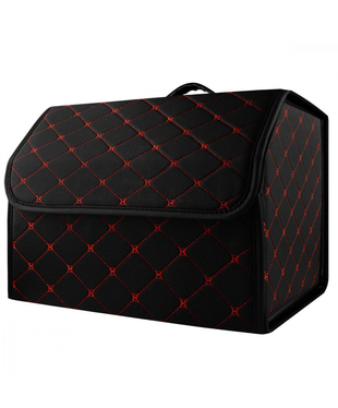 Органайзер у багажник автомобіля 40см*30см*30см Black red