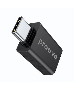 Адаптер OTG Proove Extension USB to Type-C Black