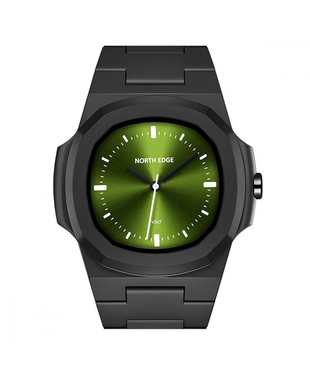 Механічний Годинник NORTH EDGE VOLT Black/green