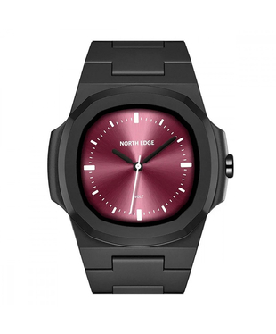 Механічний Годинник NORTH EDGE VOLT Black/red