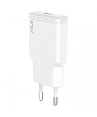 Мережевий зарядний пристрій Proove Slender 20W (Type-C) White