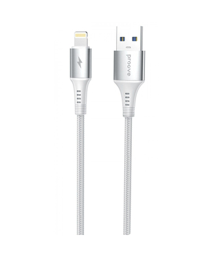 Кабель Proove WireX USB to Lightning 2.4A (1m) White
