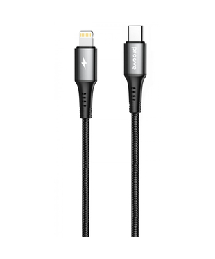 Кабель Proove WireX Type-C to Lightning 27W (1m) Black