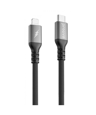 Кабель Proove ReGen Silicone Type-C to Lightning 27W (2m) Black
