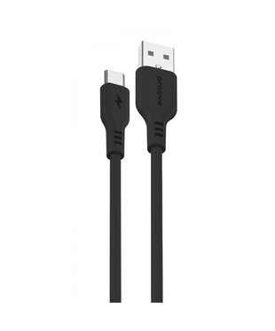 Кабель Proove Rebirth USB to Type-C 2.4A (1m) Black