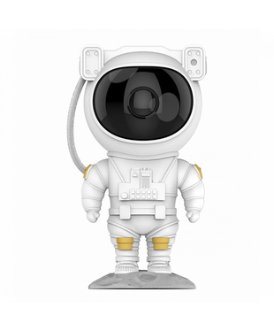 Лазерний нічник-проектор зоряного неба Astronaut 1500 mAh White