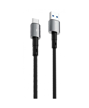 Кабель Proove Silicraft USB to Type-C 3A (1m) Black