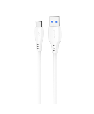 Кабель Proove Simple Silicone USB to Type-C 3A (1m) White