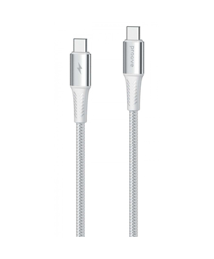 Кабель Proove WireX Pro Type-C to Type-C 100W (1.5m) White